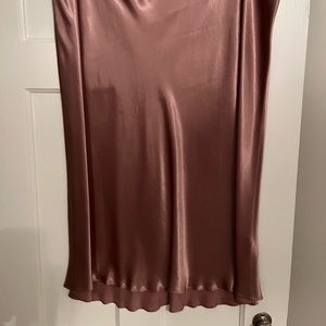 Vince Satin Slip Skirt Size XXL (Retail $265)